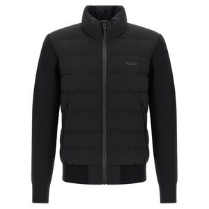 Mackage Blue Nylon Men's Cardigan